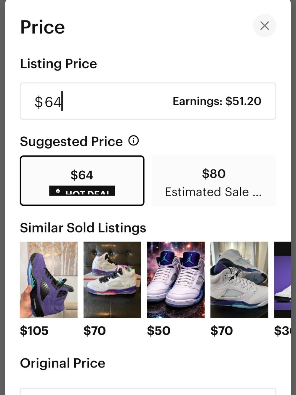 Nike Air Jordan 5 'Raptors' "Ember Glow/Fierce Purple" Wmns 8 Great Condition - Picture 13 of 13